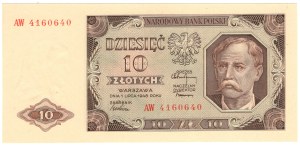 10 gold 1948, AW series