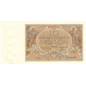 10 złotych 1929, seria FH