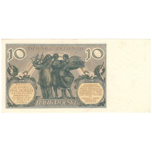 10 złotych 1929, seria FV