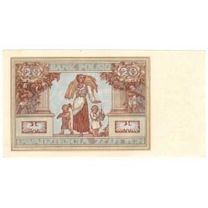 20 złotych 1931, seria DK