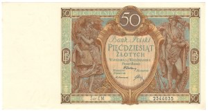 50 zloty 1929, EM series