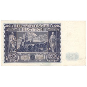 20 złotych 1936, seria CW