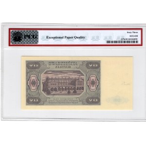 20 złotych 1948, seria GS