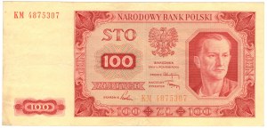 100 zloty 1948, KM series