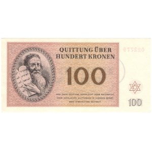 Czechosłowacja, Getto Terezin, 100 Kronen, 1943