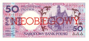 50 zloty 1990, series H - UNOFFICIAL