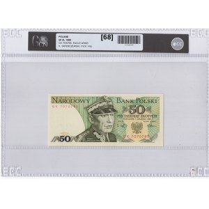 50 złotych 1988, seria GK