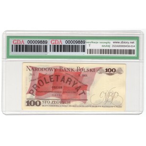 100 złotych 1976, seria DA