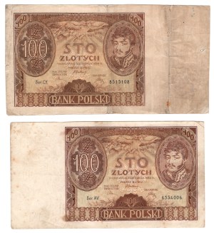 100 Zlotys 1934, CY series - DESTRUCT/STUFF