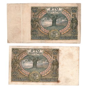 100 złotych 1934, seria CY - DESTRUKT/CIEKAWOSTKA