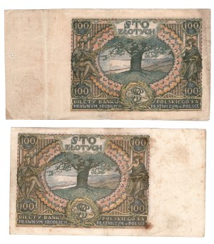 100 Zlotys 1934, CY series - DESTRUCT/STUFF