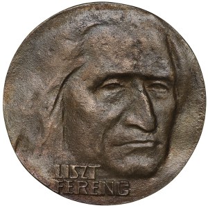 Poland, Medal on the occasion of the 120th anniversary of Ferenc Liszt's stay in Żagań 1977