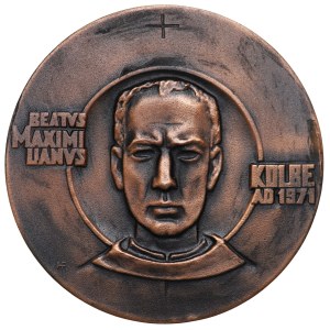 Medal, Kolbe 1971, Oświęcim