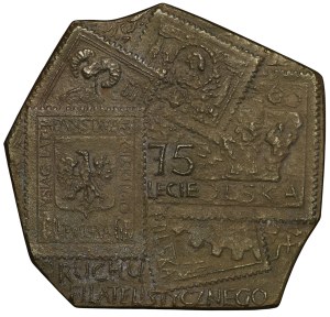Medal, 75th Anniversary of the Philatelic Movement