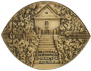 Medal, Chopin Festival, Duszniki Zdrój