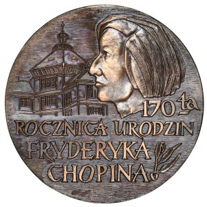 Medal, 35- Lecie Ruchu Filatelistycznego w Ostrowie Wielkopolskim 1945-1980