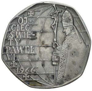 Medal, Holy Father Paul VI, Thousand-Year Anniversary of the Baptism of the Holy Polish Nation 966-1966
