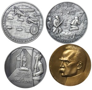 Third Republic, TWO medals - set of 4 pieces