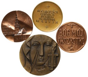 Third Republic, set of 4 medals