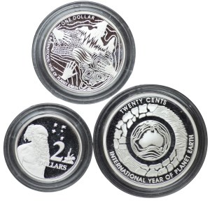 Australia, set of commemorative coins - silver