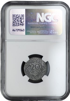 GG, 20 pennies 1923