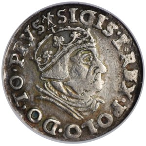 Zygmunt I Stary, Trojak Gdańsk 1539 - PRVS