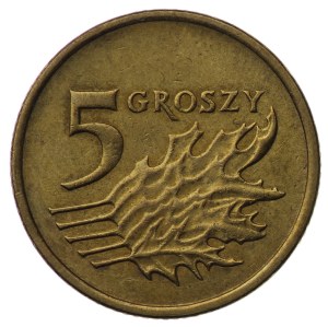Third Republic, 5 pennies 2004 - twist.