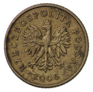 Third Republic, 1 penny 2006 - mint mark deficient