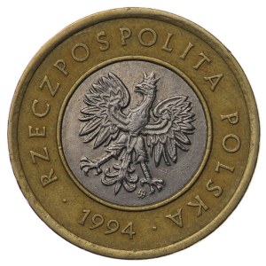 III RP, 2 zloty 1994 - twist.