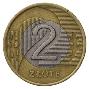 Polska, III RP, 2 złote 1994 - skrętka