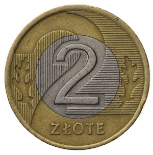 Poland, III RP, 2 zloty 1994 - twist.