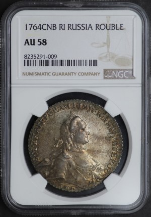 Russia, ruble 1764 СПБ-ЯI St. Petersburg