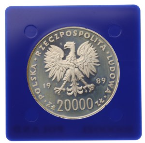 People's Republic of Poland, 20000 gold 1989, World Cup, Italy 1990
