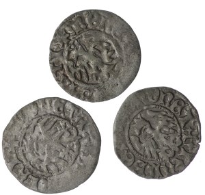 John I Olbracht, Crown half-penny - set of 3 pieces
