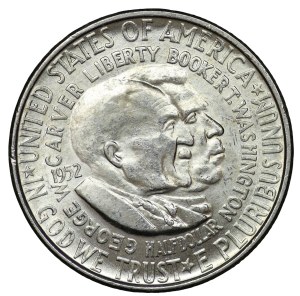 USA, 1/2 dollar 1952, Philadelphia, George Washington Carver and Booker T. Washington