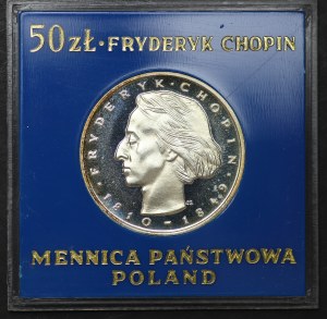 PRL, 50 zloty 1972 - Frederic Chopin