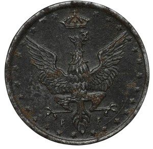 Kingdom of Poland, 5 fenig 1917, Stuttgart