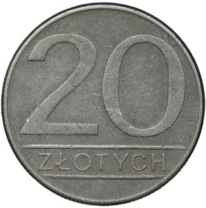 People's Republic of Poland, 20 gold 1986 - 