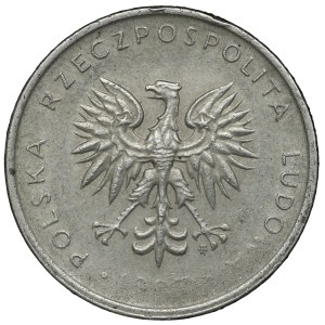 10 złotych 1987 - zapchany stempel
