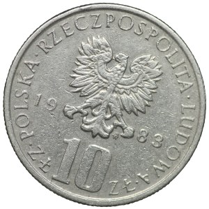 10 gold 1983, Boleslaw Prus - twist.