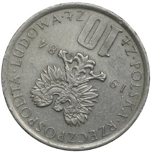 10 złotych 1984, Bolesław Prus - skrętka