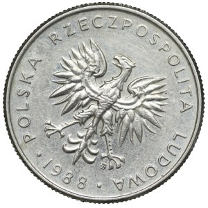 10 złotych 1988 - skrętka