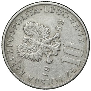 10 gold 1982, Boleslaw Prus - twist.
