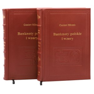 Czesław Miłczak, Katalog polskich pieniędzy papierowych od 1794 - wydanie autorskie, limitowane, prawione w skórę włoską