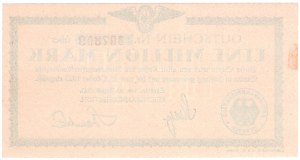 Szczecin (Stettin), 1 million marks 1923