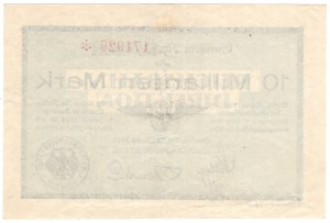 Szczecin (Stettin), 10 billion marks 1923