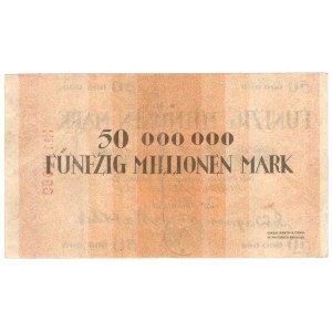 Wrocław (Breslau), 50 mln marek 1923