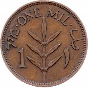 British Palestine, 1 Mil 1939, London