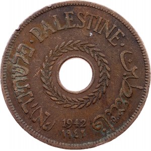 British Palestine, 20 Mils 1942, London