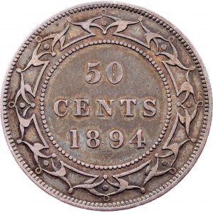 Kanada, 50 Cents 1894, London
